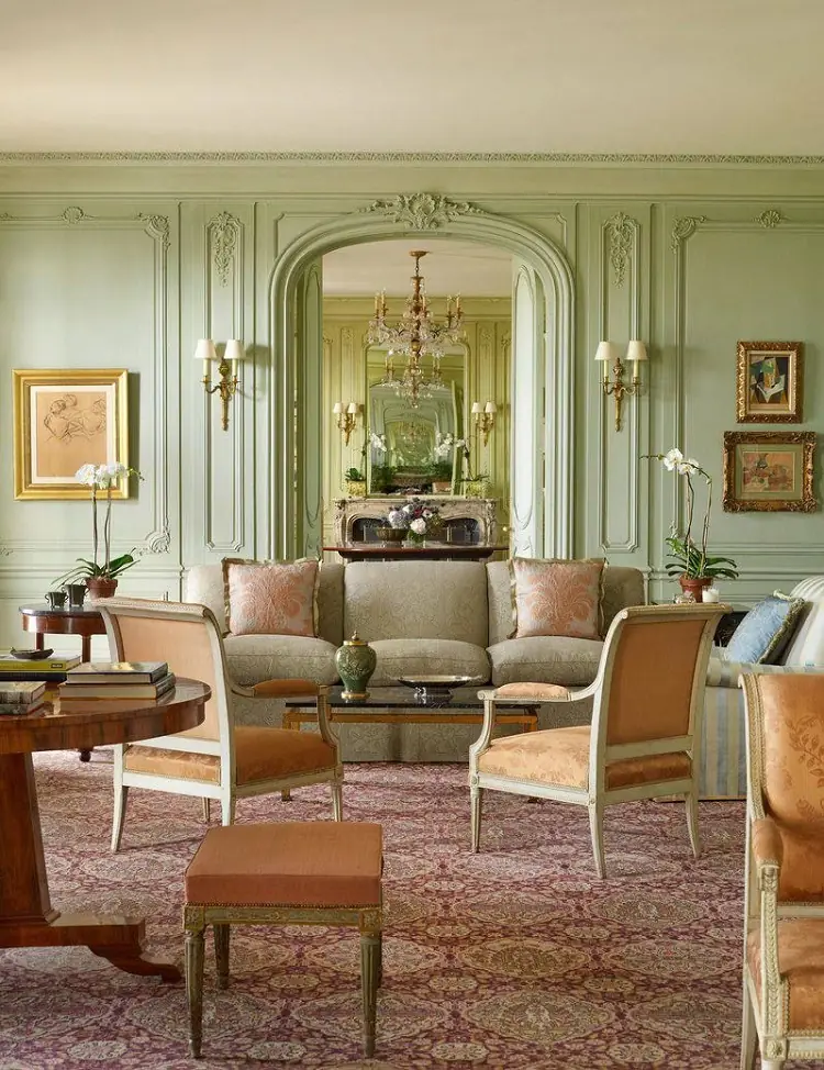 chic modern living room 2022