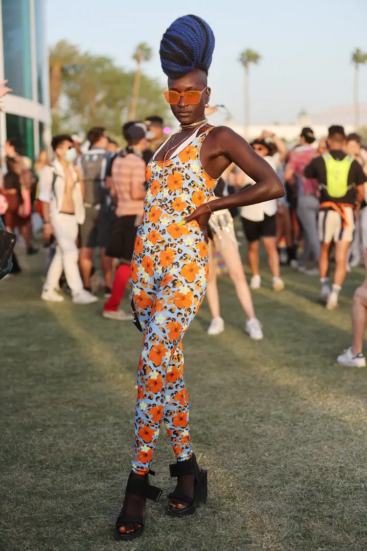 Coachella Style Woman Floral Patterns 2022