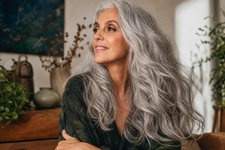 Entretenir ses cheveux gris naturellement