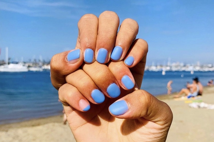 Ongles été Pinterest