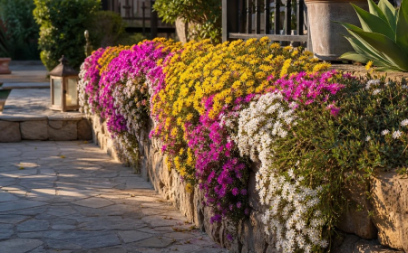 Planting-Ice-Plants Delosperma Aizoaceae