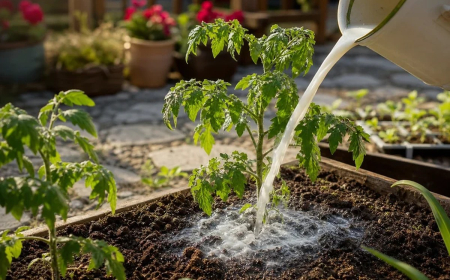 arroser tomates avec du lait