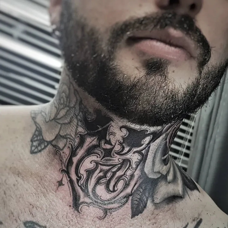 to Choose a Tattoo on the Neck for Men 2022 |