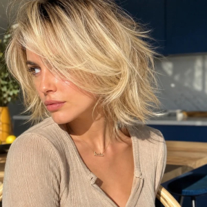 comment adopter le diana bob hair coupe carré blond lady di été 2022