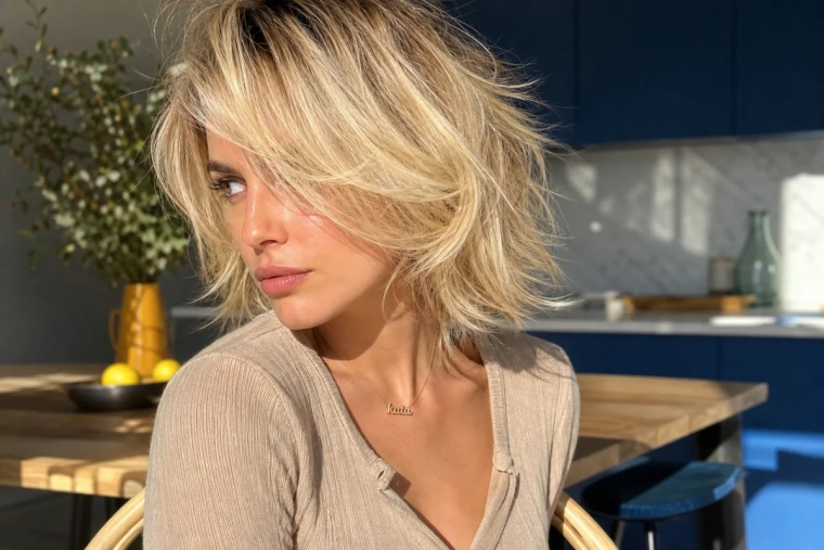 comment adopter le diana bob hair coupe carré blond lady di été 2022