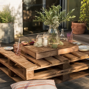 comment construire meuble de jardin en palette facile salon jardin palettes bois été 2022