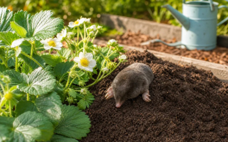 comment eloigner les taupes du potager brouiller ouïe installer bornes à ultrason
