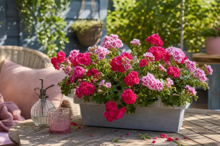 comment favoriser la floraison des géraniums