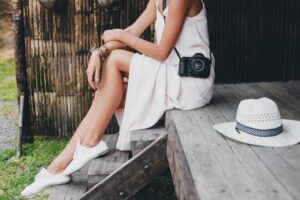 comment porter une robe longue été 2022