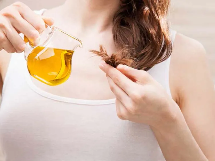 How to use coconut oil to lighten dry and brittle hair