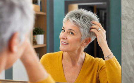 coupe cheveux gris chevelure grisonnante considérée condamnation opportunité saisir
