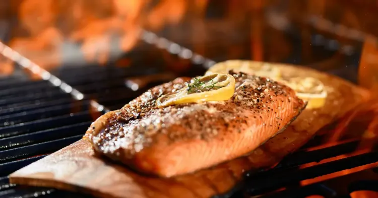 grillades de saumon au barbecue 2022