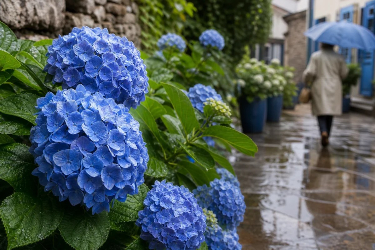 hortensia entretien noyé pluie agir vite soigner éviter apparition maladies