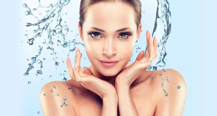 nettoyer la peau du visage eau micellaire élimine maquillage nettoie pores tonifie peau