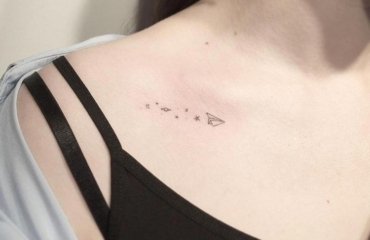petit tatouage clavicule femme discret idées tattoo 2022