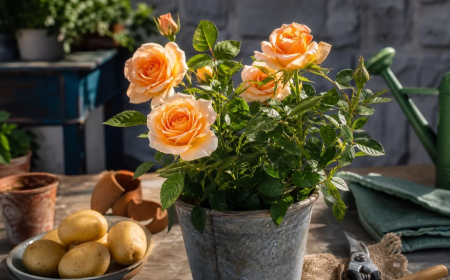 que faire d'une rose fanée