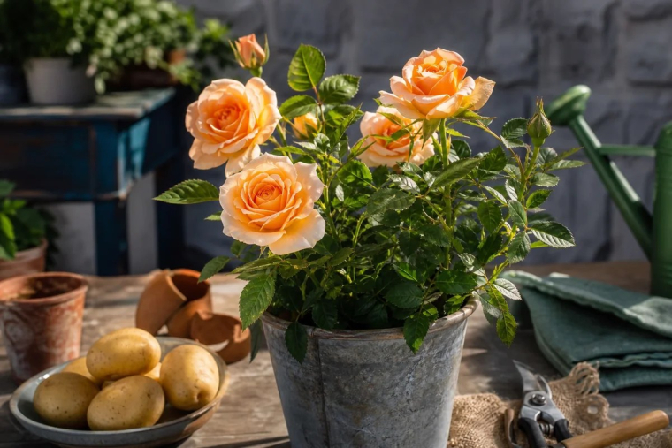 que faire d'une rose fanée