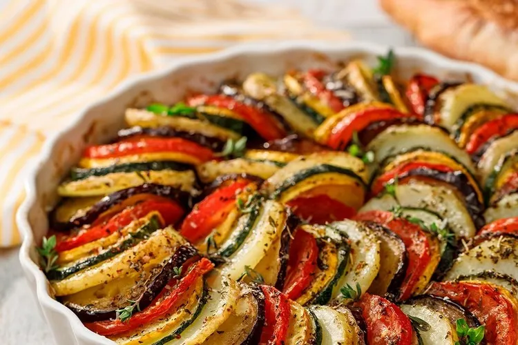 recettes courgettes faciles rapides tian coloré été 2022