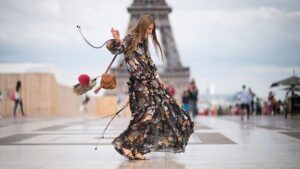 robe longue bohème chic tendance mode 2022 femme