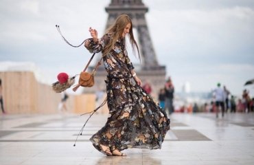 robe longue bohème chic tendance mode 2022 femme