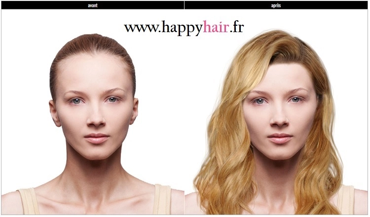 Happyhair online haircut simulator