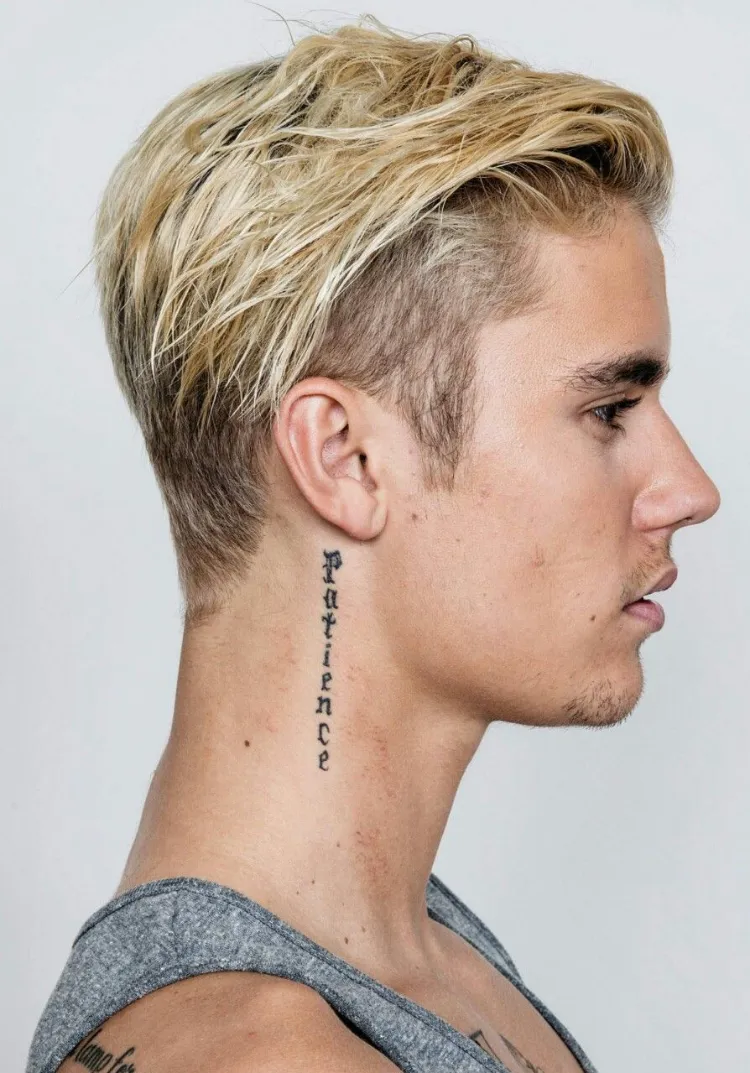 restrained tattoo on the neck 2022
