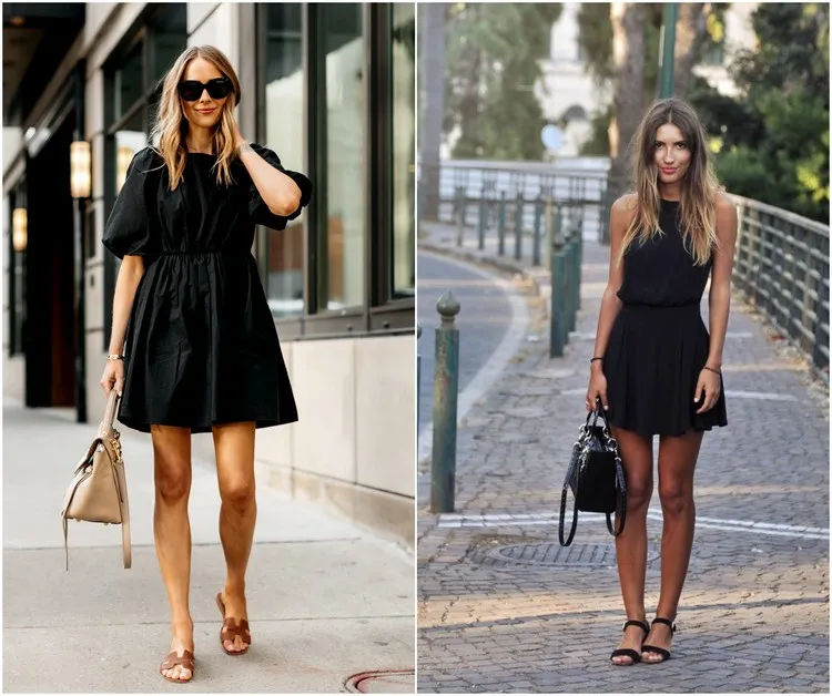 tendance mode 2022 femme 50 ans comment porter la petite robe noire cet été