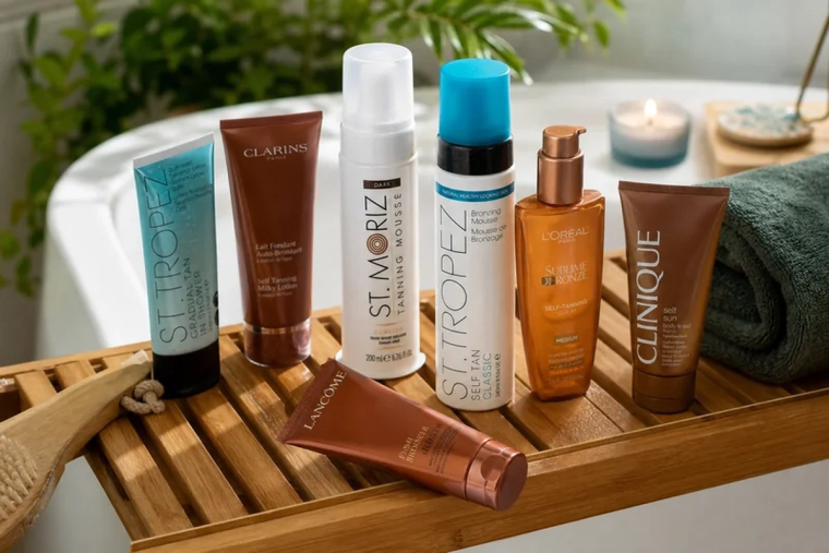 top 9 meilleurs autobronzants visage corps 2022 comment bronzer sans UV crèmes