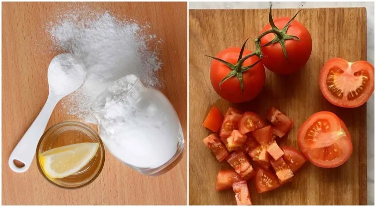 astuce épilation naturelle maison bicarbonate de soude et tomate