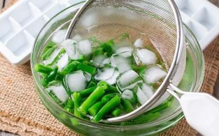 blanchir les haricots verts