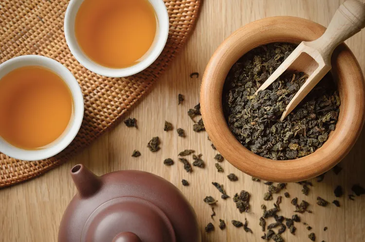 boire quel thé pour perdre du poids thé oolong oxydation incomplète