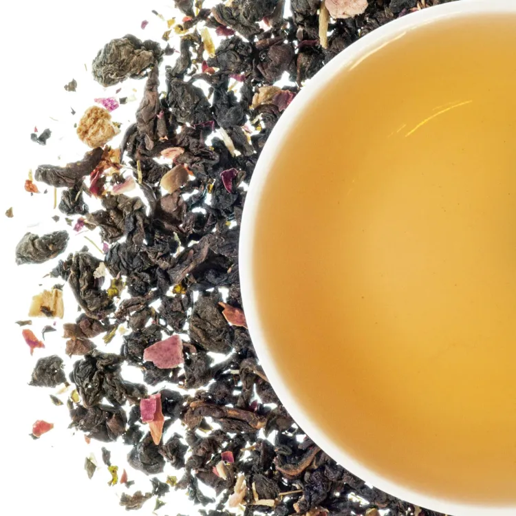 boire thé pour perdre du poids thé oolong oxydation incomplète dragon