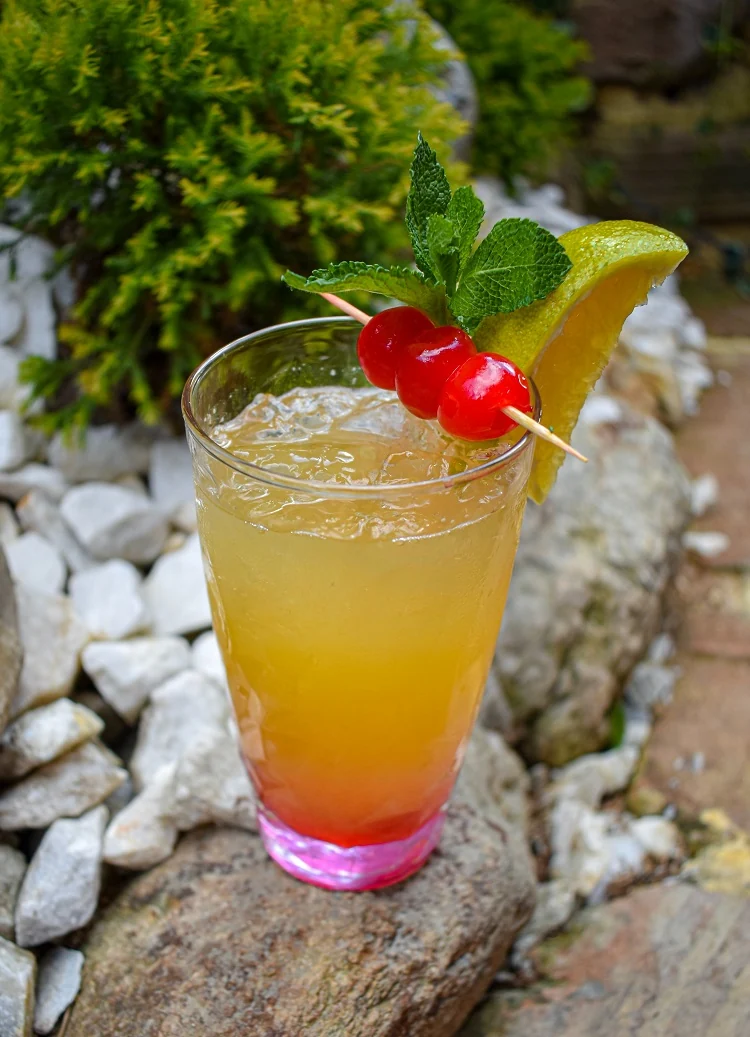 cocktail sans alcool ananas