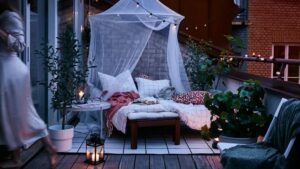 comment aménager profiter de son extérieur idées d;eco ikea balcon éclairage