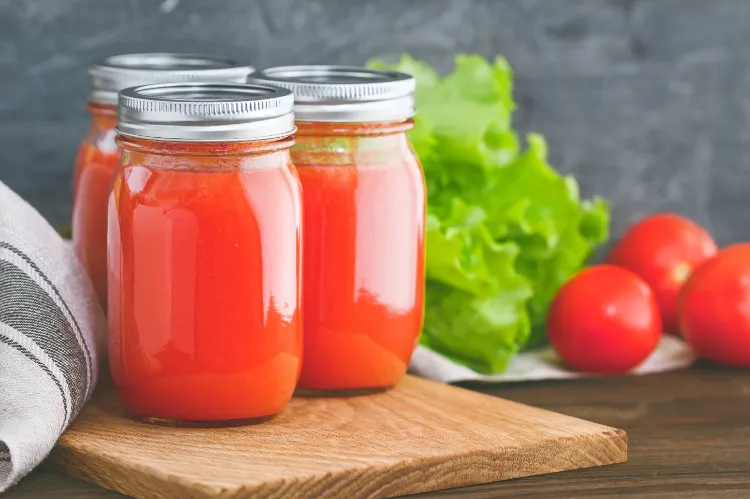 comment conserver les tomates en bocaux jus purée sauce dés entiers