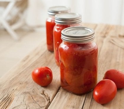 comment conserver les tomates en bocaux sel jus de citron recette facile