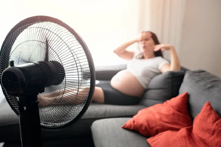 comment rafraîchir la maison en été pour supporter les températures estivales pendant la grossesse canicule femme enceinte