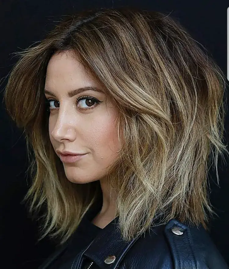 A decadent tapered blonde sweep a square cut on brown trends 2022