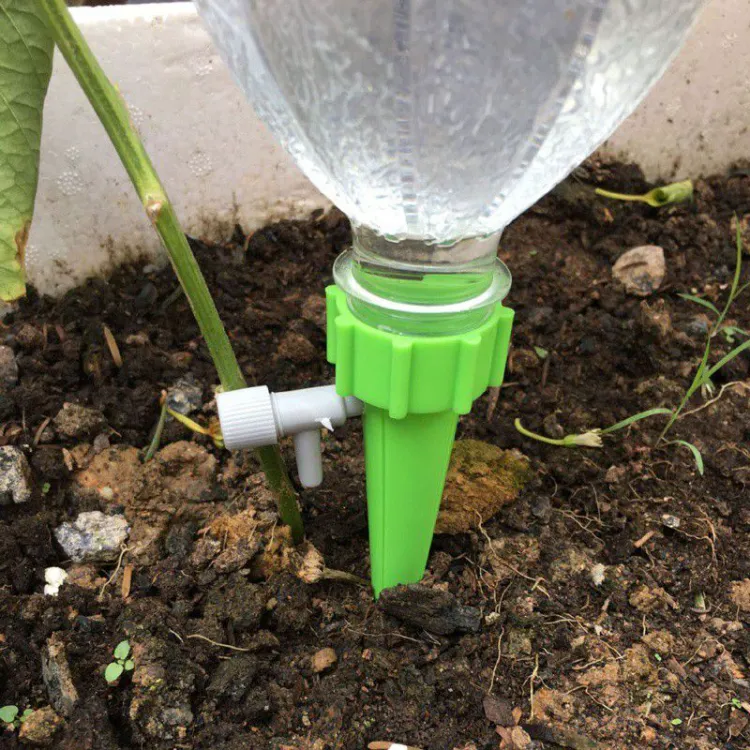 entretien hortensia arrosage goutte a goutte bouteille plastique pot pleine terre canicule