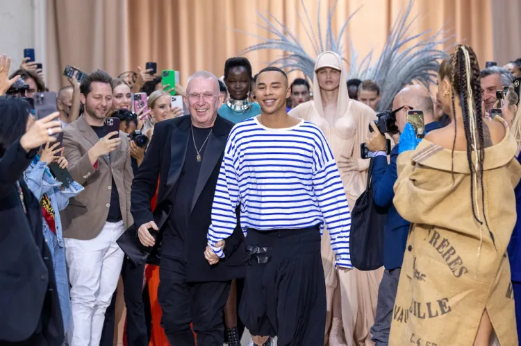 jean paul gaultier olivier rousteing haute couture paris fashion week automne hiver 2022 2023