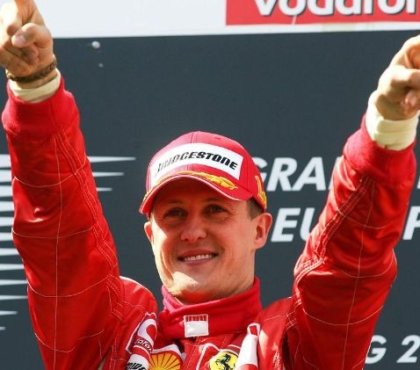 légende de la F1 Michael Schumacher en 2022