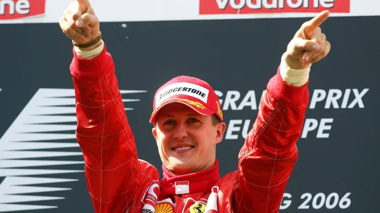 légende de la F1 Michael Schumacher