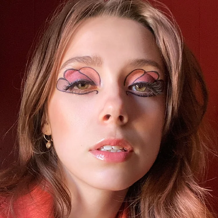 maquillage 70s