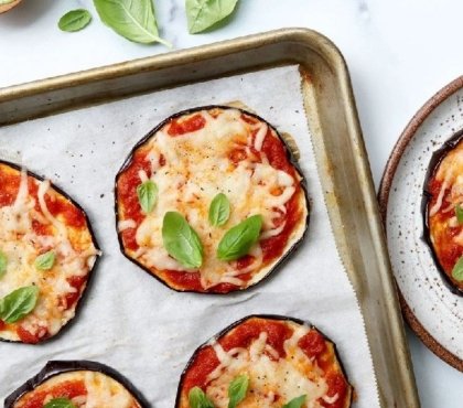 pizza aubergine tomate