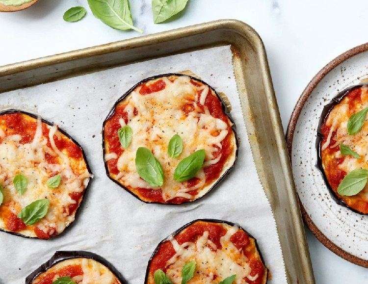 pizza aubergine tomate