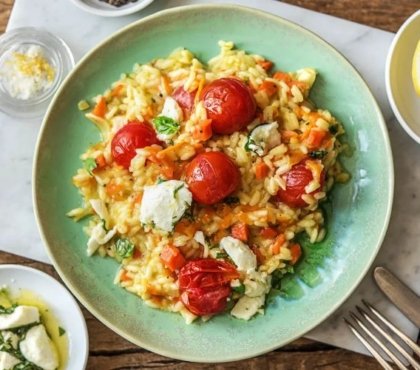 recettes risotto estivale idée repas été 2022 produits de saison