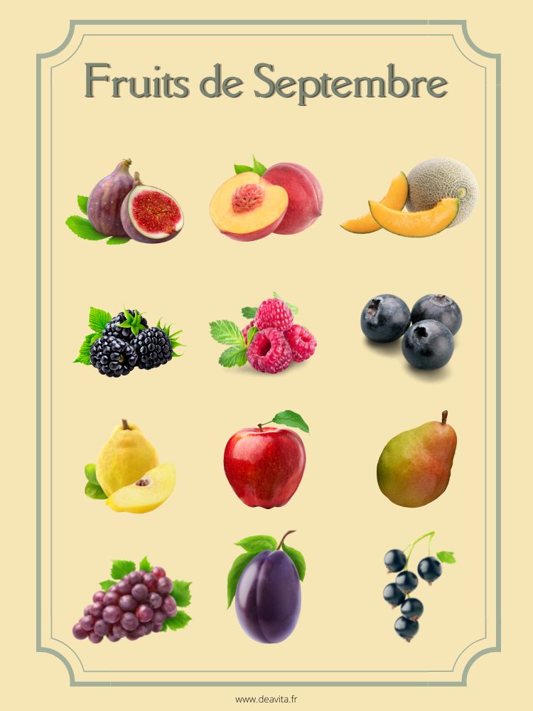 Fruits de Septembre – quels sont les produits saisonniers et comment les déguster