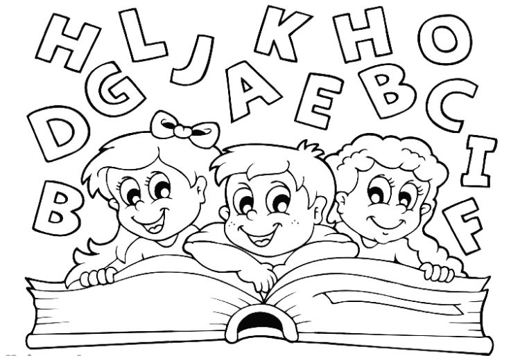 coloriage rentrée maternelle imprimer gratuitement image thème alphabet