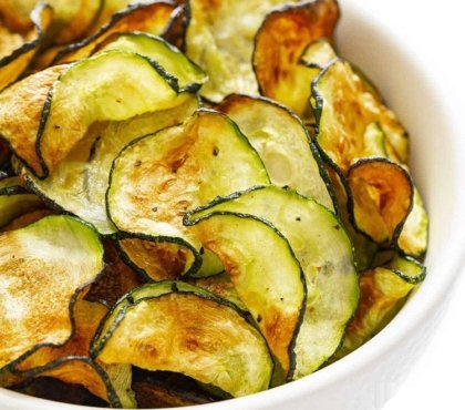 comment faire des chips de courgettes au four