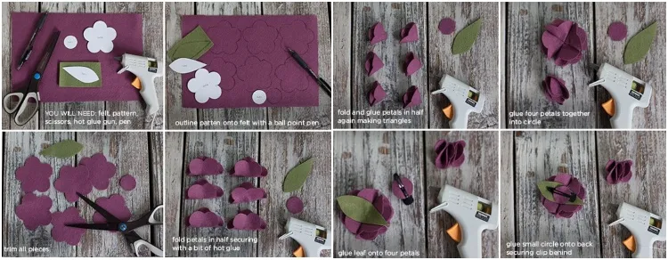 comment faire des feuilles en tissu quelques étapes faciles tuto photos